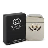 Gucci Guilty Platinum Eau De Toilette Spray By Gucci